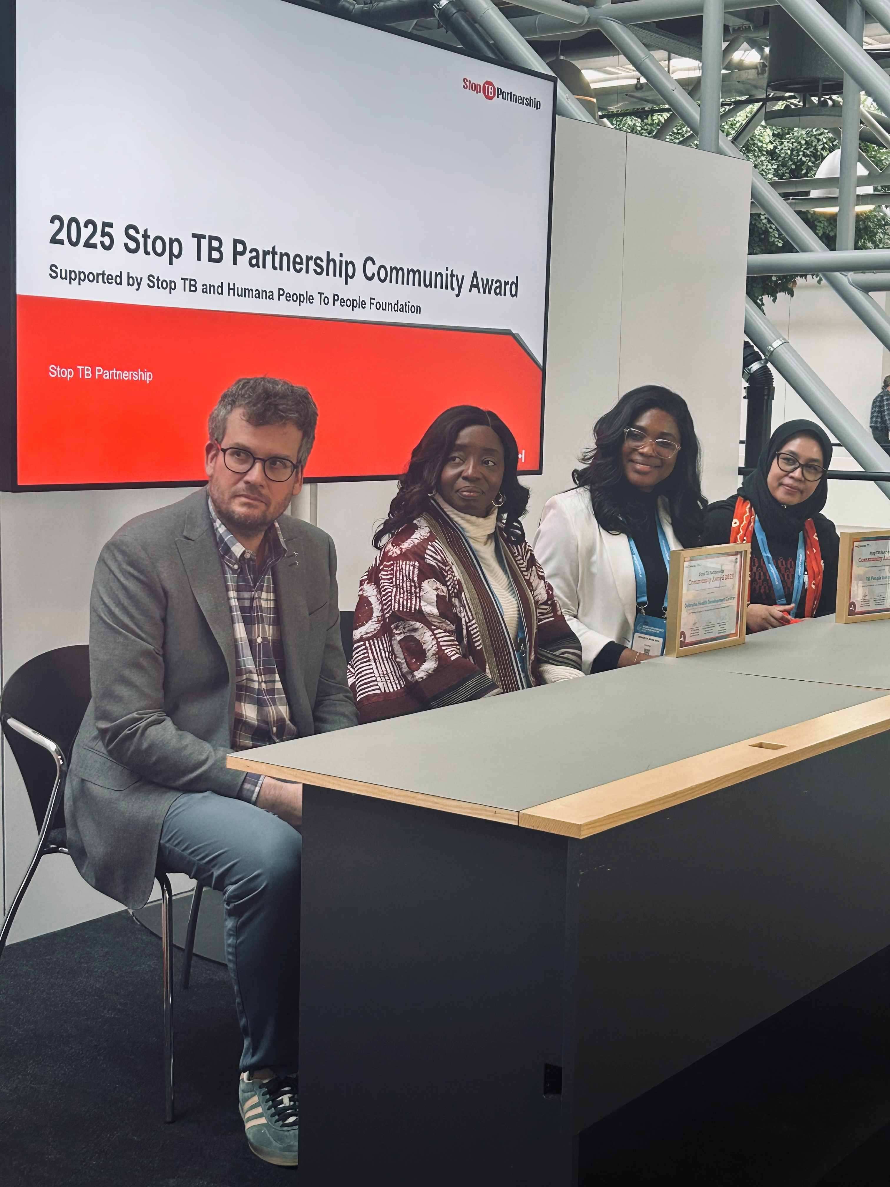 TB Community Excellence Honoured: Nigerian and Indonesian organizations announced as joint winners of the Stop TB Community Award 2025!